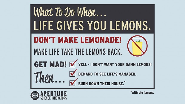 When Live Gives You Lemons