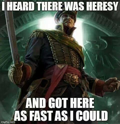 Heresy's Afoot