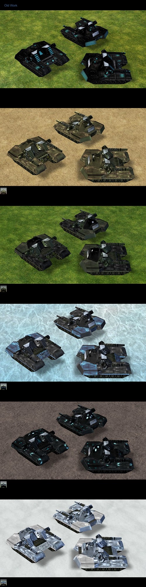 Empire Earth: Centurion Tank Multiple Skins