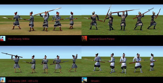 Empire Earth: Chinese Infantry New Skins