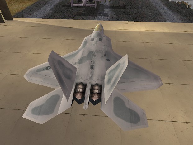 Raptor F-22 WIP Texture for DCGF Mod