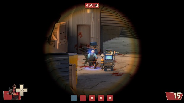 TF2 screens - cool things in the "scope"