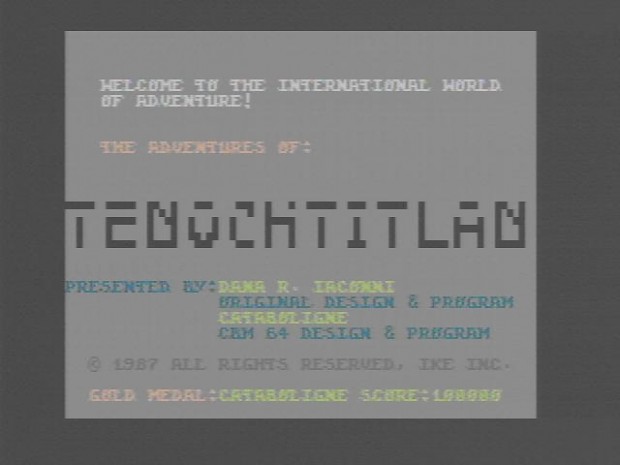 Tenochtitlan - C64