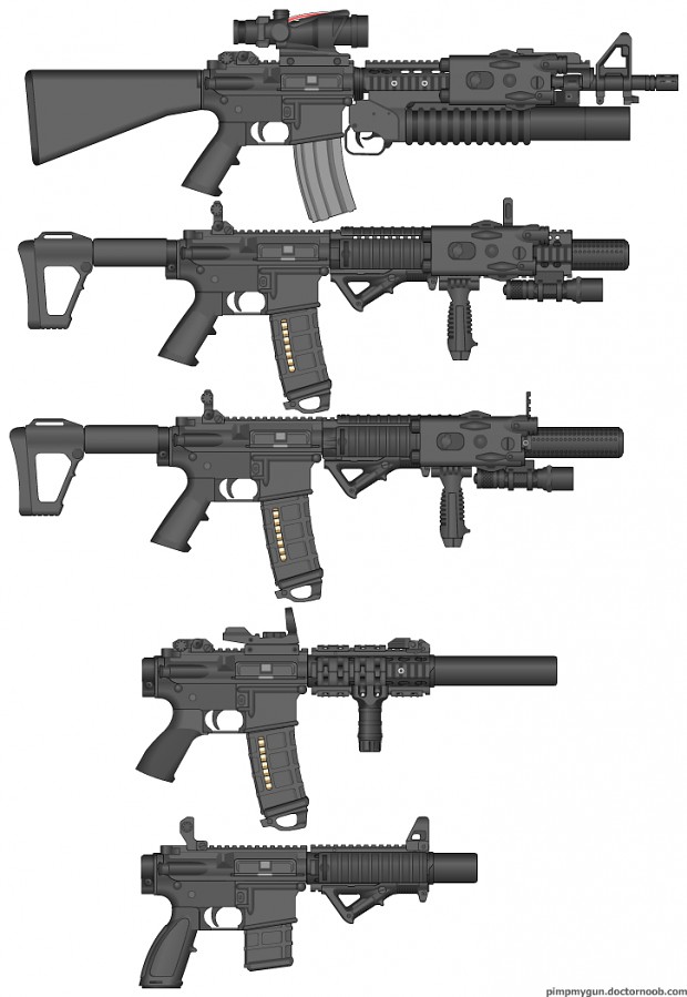 Subsonic 5.56 SMGs