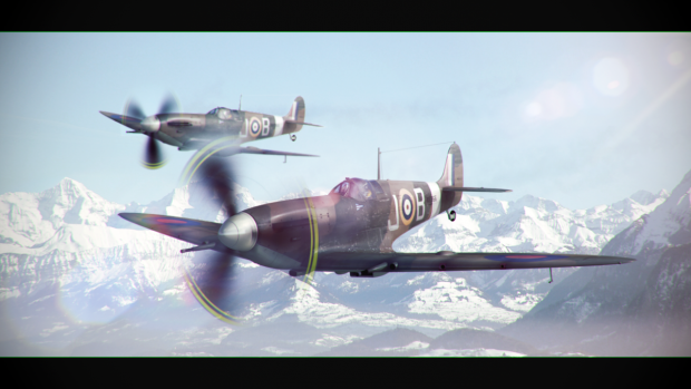 Spitfire Render