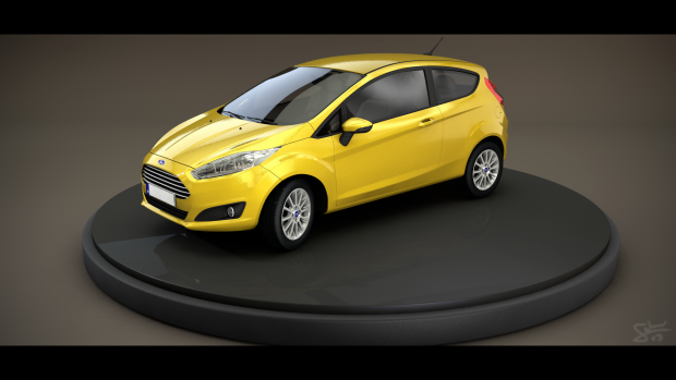 Ford Fiesta 2013 Studio Render