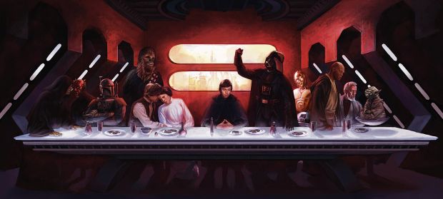The Last Supper Star Wars Style
