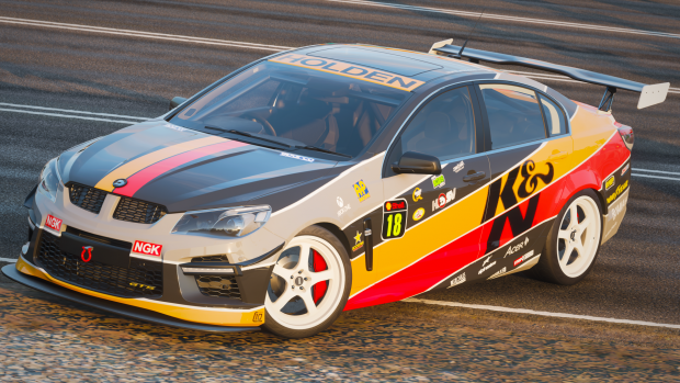 K&N Racing Team Livery on the 2014 HSV GEN-F GTS