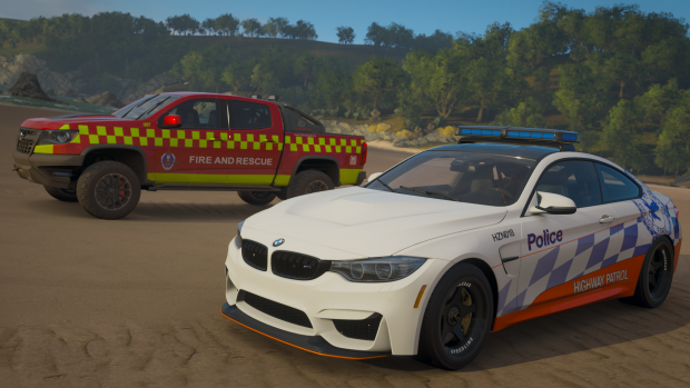NSW Police Force Highway Patrol livery on the 2016 BMW M4 GTS