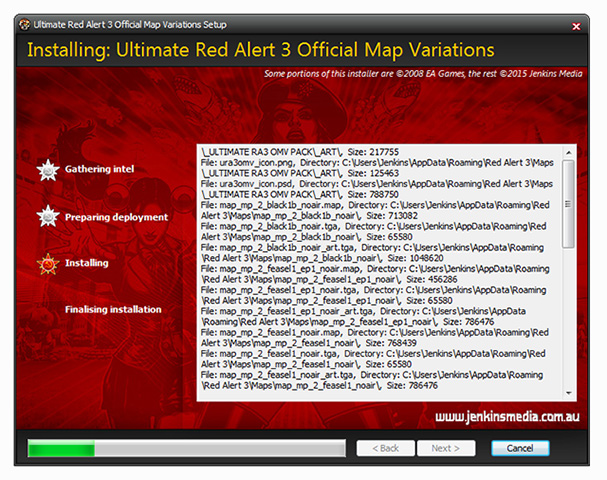 Ultimate RA3 Official Map Variations Installer