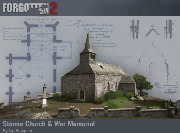 Stonne Church & War Memorial