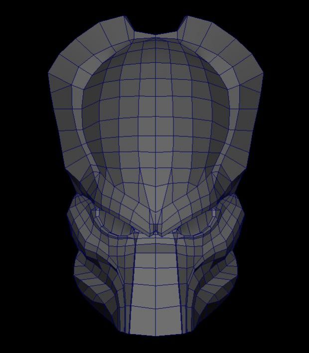 Predator Mask front