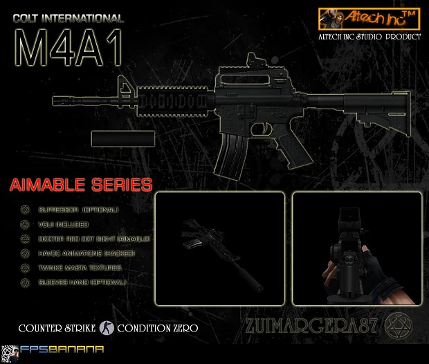 m4a1 aimable by zulmargera87