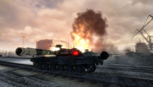 Next one screenshot with T-90 from MW mod