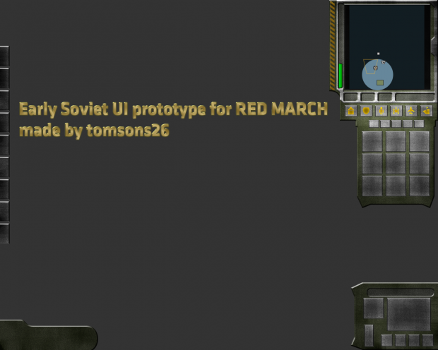RED MARCH UI prototypes