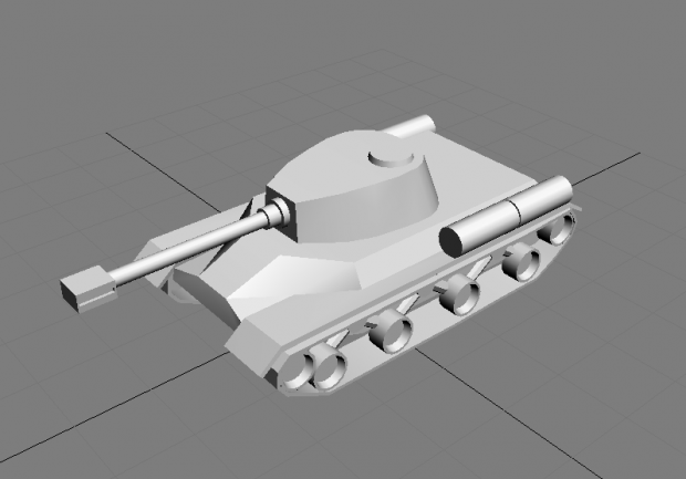 Heavy tank model