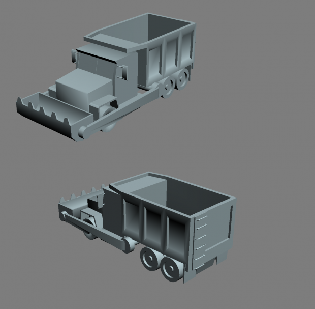 RA1 ore truck model