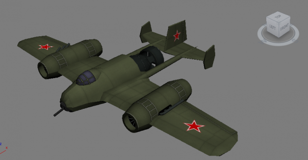 RA2 Concept bomber retextured