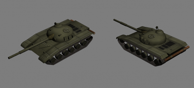 T-64 tank model