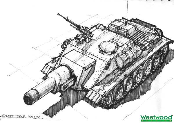 Tank killer concept art