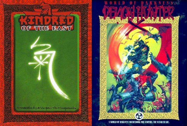 Kindred of The East and Demon Hunter X handbooks