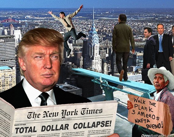 Total dollar collapse - a coincidence