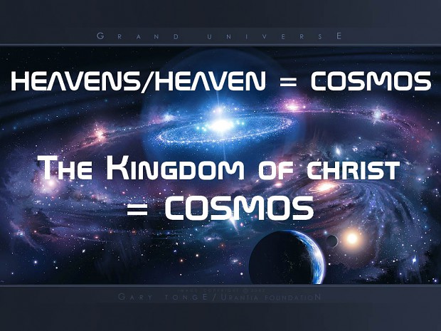 Heavens / Heaven = COSMOS