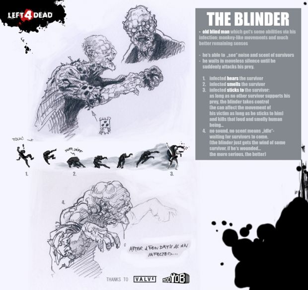 "the blinder" 4 da left 4 dead concept art contest