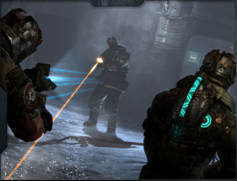 Team up or Coop play in Dead Space 3