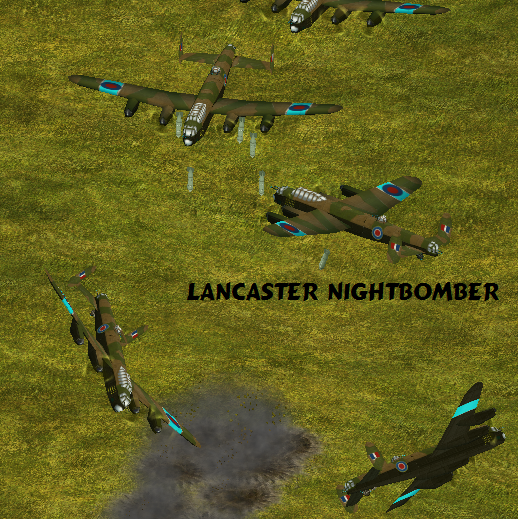 Lancaster Night bomber for Rise of Nations