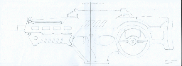 Deus Ex - Assault Rifle Redesign Schematic
