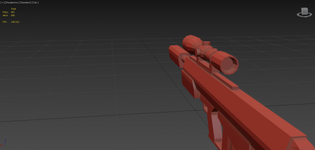 Deus Ex Sniper Rifle Redesign