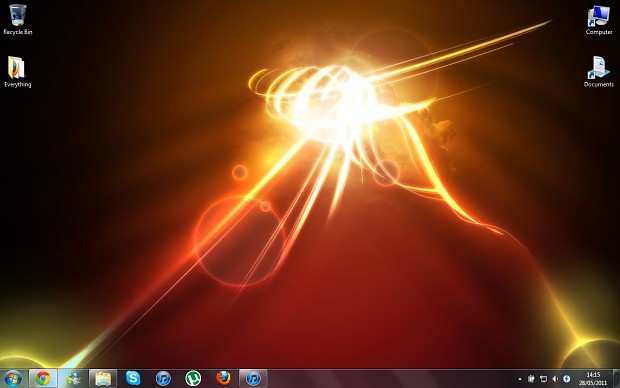 My Ultra Clean Desktop MUAHAHA