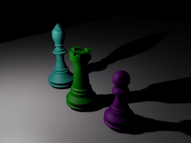 My attempted chess pieces lol :P