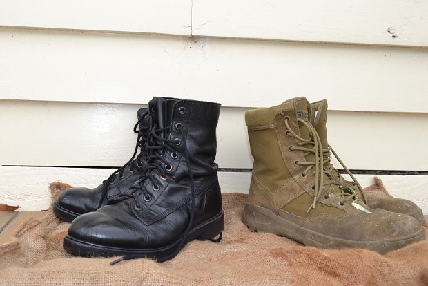 My combat boots