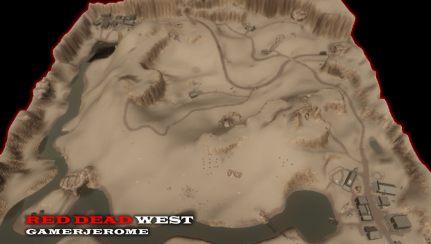 Red Dead West - Farcry 2 Map
