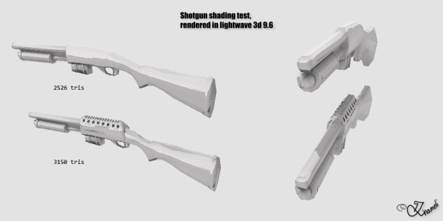 Shotgun shading test ^^