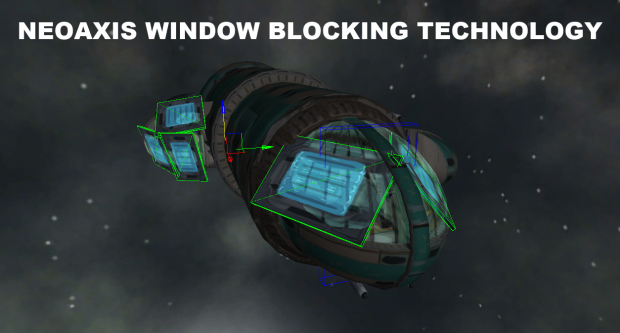 NeoAxis Engine Window Blocking Technology