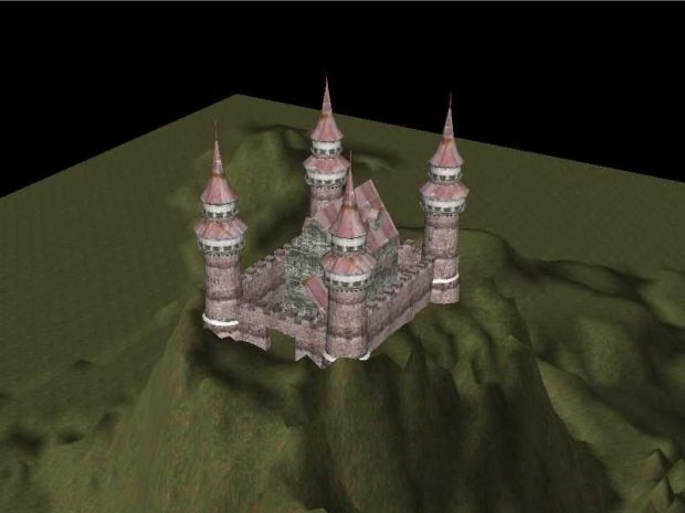 3D flyover of my castle model