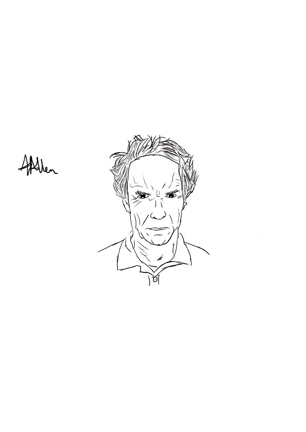 Clint Eastwood Portrait 