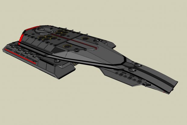 Lancer - Class Star Destroyer Model