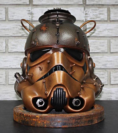 Steampunk Stormrooper Helmet