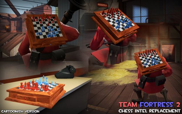 TF2 Chess Set Intel Replacement