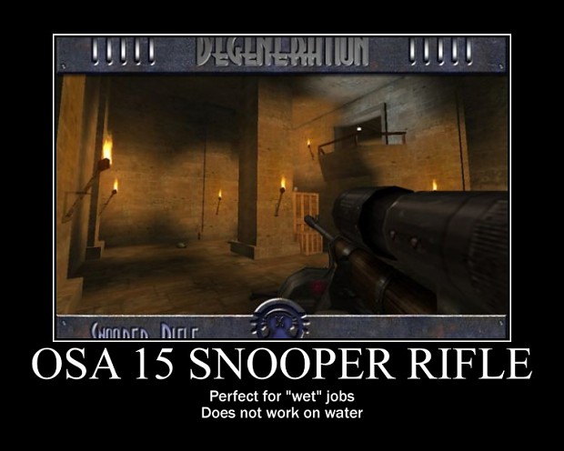 OSA 15 Snooper Rifle
