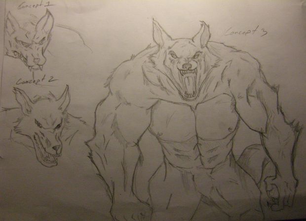 Werewolf concept