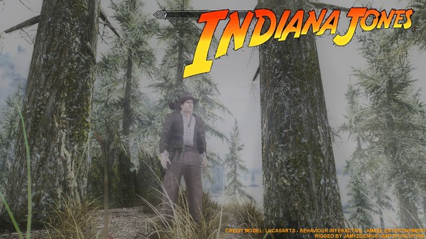 Indiana Jones Rigged for Skyrim