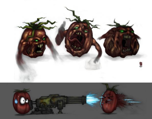 Zombie Tomatoes