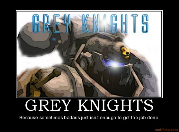 Badass Grey Knight