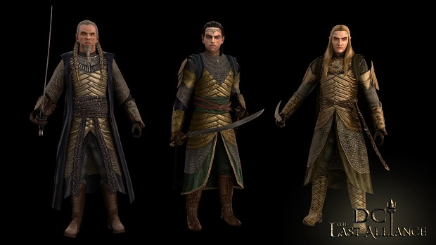 Elven Lords - Cirdan, Elrond and Glorfindel