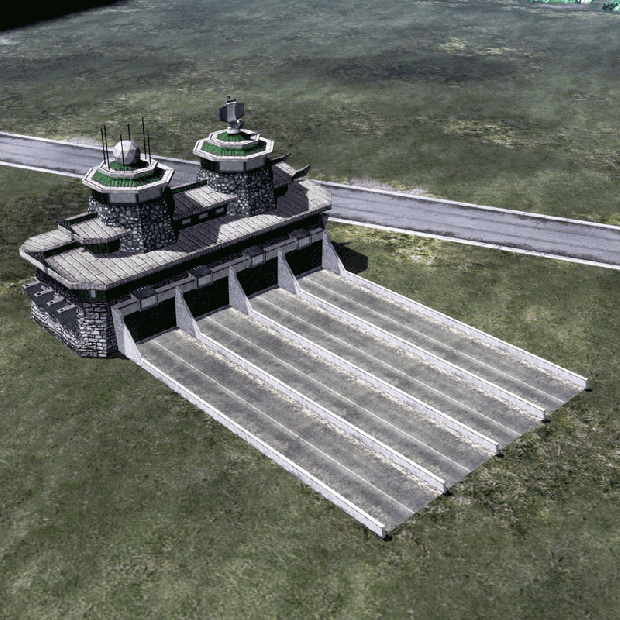 China Airfield - GIF